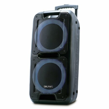 DOLPHIN AUDIO 10-Inch Dual Rechargeable Party Speaker SP2100-RBT